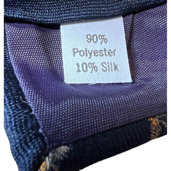 First Avenue Tie Pheasant Patterned Mens Poly/Silk Country Hunting Shooting Navy - Picture 5 of 8